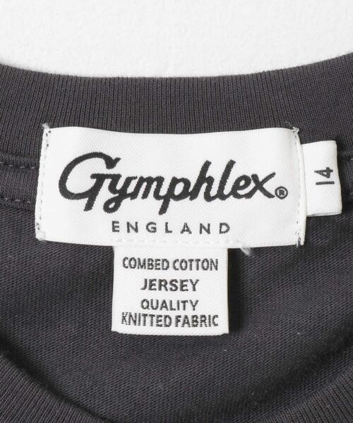 GYMPHLEX(ジムフレックス)の「GYMPHLEX SHORT-SLEEVE T-SHIRTS(Tシャツ/カットソー・レディース・ベージュ系その他/ホワイト/ブルー系その他/ブルー/チャコールグレー・14)」の6枚目の写真