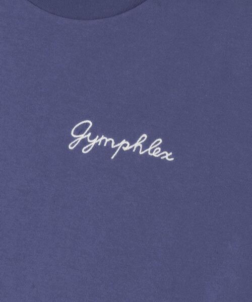 GYMPHLEX(ジムフレックス)の「GYMPHLEX SHORT-SLEEVE T-SHIRTS(Tシャツ/カットソー・レディース・ベージュ系その他/ホワイト/ブルー系その他/ブルー/チャコールグレー・14)」の18枚目の写真