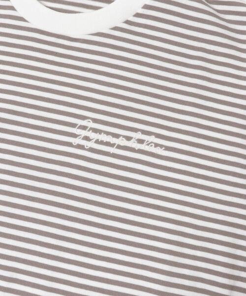 GYMPHLEX(ジムフレックス)の「GYMPHLEX SHORT-SLEEVE T-SHIRTS(Tシャツ/カットソー・レディース・ベージュ系その他/ホワイト/ブルー系その他/ブルー/チャコールグレー・14)」の14枚目の写真