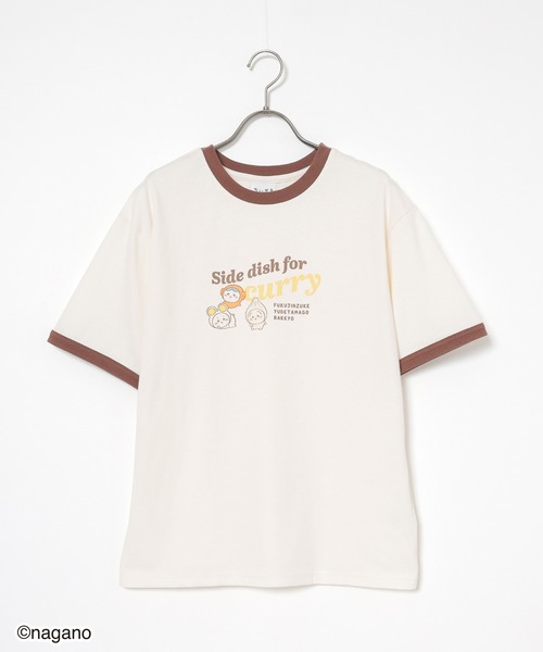 Honeys(ハニーズ)の「ちいかわ/Tシャツ(Tシャツ/カットソー・キッズ・スミクロ/ピンク/アイボリー/サックスブルー・150cm/L/M/S)」の21枚目の写真
