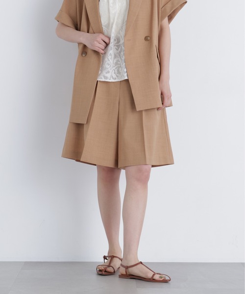 N.(N. Natural Beauty Basic)(エヌエヌナチュラルビューティーベーシック)の「リネンライク SETUP パンツ(その他パンツ・レディース・キャメル/ベージュ/チャコールグレー・フリ-)」の19枚目の写真