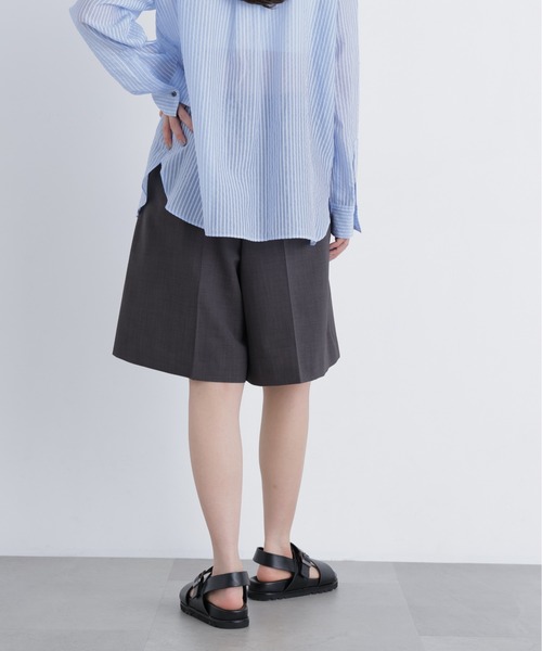 N.(N. Natural Beauty Basic)(エヌエヌナチュラルビューティーベーシック)の「リネンライク SETUP パンツ(その他パンツ・レディース・キャメル/ベージュ/チャコールグレー・フリ-)」の10枚目の写真