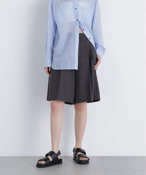 N.(N. Natural Beauty Basic)(エヌエヌナチュラルビューティーベーシック)の「リネンライク SETUP パンツ(その他パンツ・レディース・キャメル/ベージュ/チャコールグレー・フリ-)」の11枚目の写真