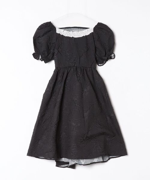 gossip!ロサンゼルス(ゴシップロサンゼルス)の「YUGA バックシャン ミニワンピース(ワンピース・レディース・ブラック・M/L)」の6枚目の写真