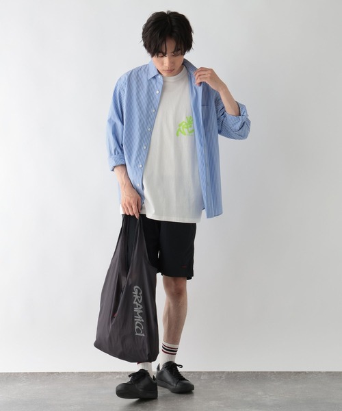 GLOBAL WORK（グローバルワーク）の「GRAMICCI(グラミチ)/ナイロンショートパンツ/595897（その他パンツ・メンズ・ブラック/ネイビー/キャメル・LARGE/MEDIUM/X-LARGE/SMALL）」の4枚目の写真