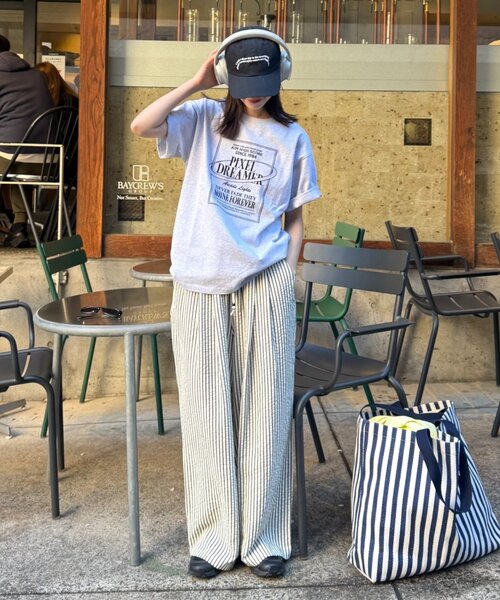 CIAOPANIC TYPY（チャオパニックティピー）の「【UNISEX】メッセージロゴキャップ（キャップ・レディース・ブラック/ブラウン/グリーン・ONE SIZE）」の7枚目の写真