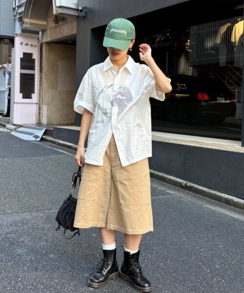 CIAOPANIC TYPY（チャオパニックティピー）の「【UNISEX】メッセージロゴキャップ（キャップ・レディース・ブラック/ブラウン/グリーン・ONE SIZE）」の19枚目の写真