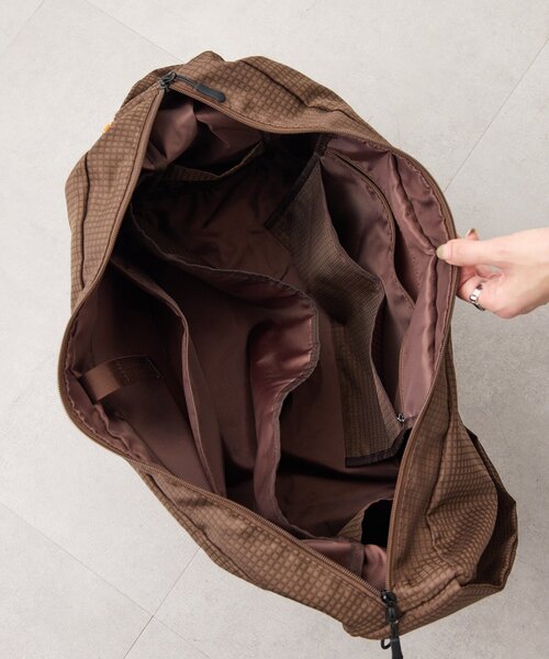 ear PAPILLONNER（イアパピヨネ）の「ビッグショルダーバッグ《A4サイズ対応》（ショルダーバッグ・レディース・ブルー/ブラウン・FREE）」の17枚目の写真