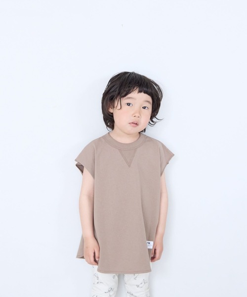 LOWRYS FARM(ローリーズファーム)の「【Smart Price】ベーシックタンクトップ(タンクトップ・キッズ・ブラック/ブラウン/ライトブルー/オフホワイト・130cm/110cm/150cm/FREE)」の19枚目の写真