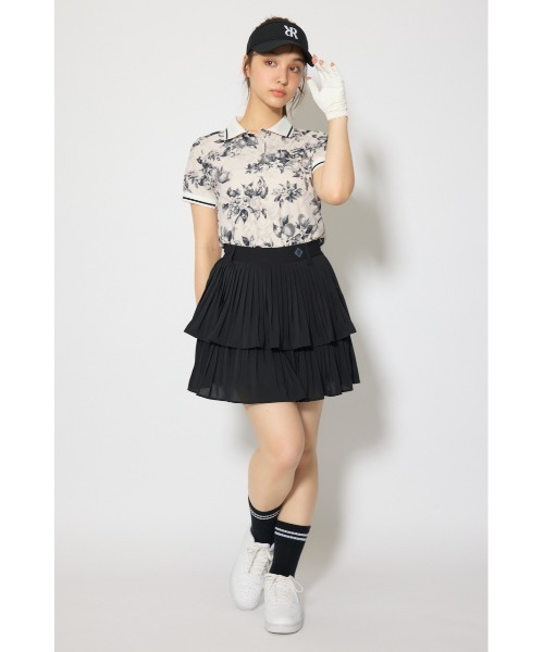 RIENDA GOLF（リエンダゴルフ）の「【RIENDA GOLF 一部店舗・WEB限定】プリーツティアードスカート（スカート・レディース・ホワイト/ライトブルー/ブラック・MEDIUM/SMALL）」の18枚目の写真