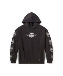 Harley-Davidson（ハーレーダビッドソン）の「Dickies(R) x H-D(R)ウィングドホースシュー オーバーサイズ プルオーバーパーカー（パーカー）」