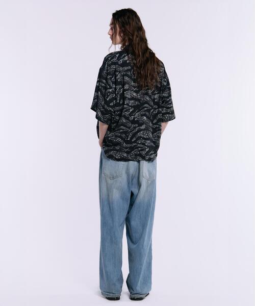 Alpha Industries(アルファインダストリーズ)の「Alpha Industries/アルファ インダストリーズ/SS CAMO RELAXED CAMP SHIRT/エスエス カモ リラックスド キャンプ シャツ(シャツ/ブラウス・メンズ・その他24/その他2・L/M/S/XL)」の6枚目の写真