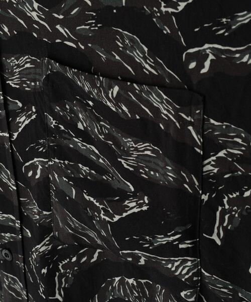 Alpha Industries(アルファインダストリーズ)の「Alpha Industries/アルファ インダストリーズ/SS CAMO RELAXED CAMP SHIRT/エスエス カモ リラックスド キャンプ シャツ(シャツ/ブラウス・メンズ・その他24/その他2・L/M/S/XL)」の9枚目の写真