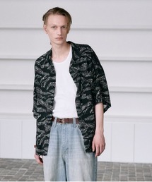 Alpha Industries（アルファインダストリーズ）の「Alpha Industries/アルファ インダストリーズ/SS CAMO RELAXED CAMP SHIRT/エスエス カモ リラックスド キャンプ シャツ（シャツ/ブラウス）」