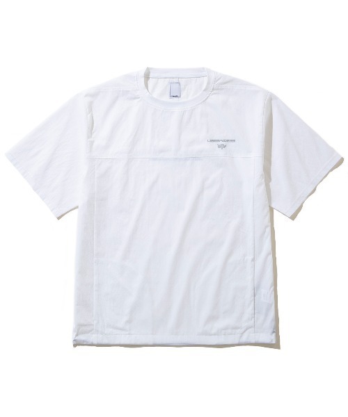 Liberaiders(リベレイダース)の「Liberaiders DOT AIR S/S PULLOVER(リベレイダース ドット エア ショートスリーブ プルオーバー)(スウェット・メンズ・ホワイト/ブラック・SMALL/MEDIUM/LARGE/X-LARGE)」の2枚目の写真
