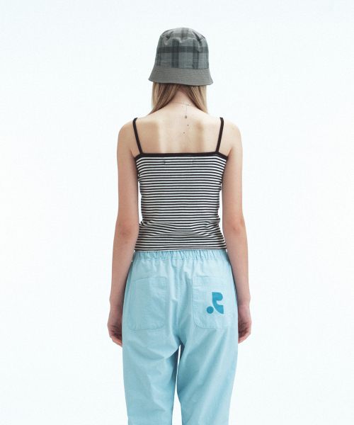 Rest&Recreation(レストアンドレクリエーション)の「STRIPE LOGO SLEEVELESS - BLACK(Tシャツ/カットソー・レディース・その他・ONE)」の5枚目の写真