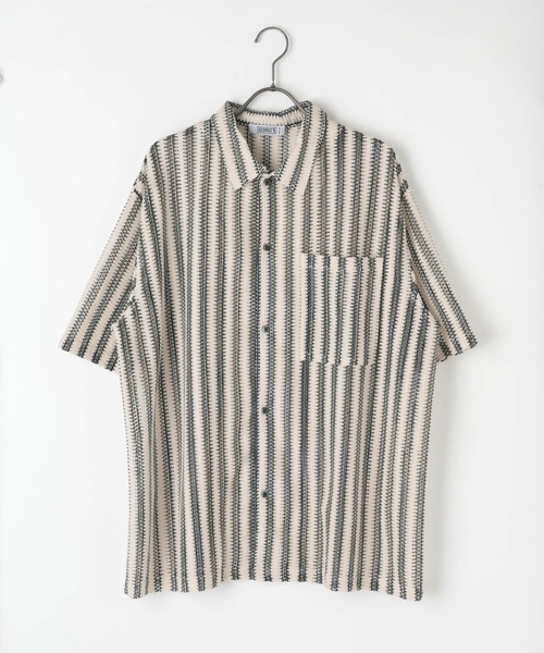 GEORGE'S(ジョージズ)の「スカシシャツ(シャツ/ブラウス・メンズ・ベージュ/オフホワイト・MEDIUM/LARGE)」の18枚目の写真