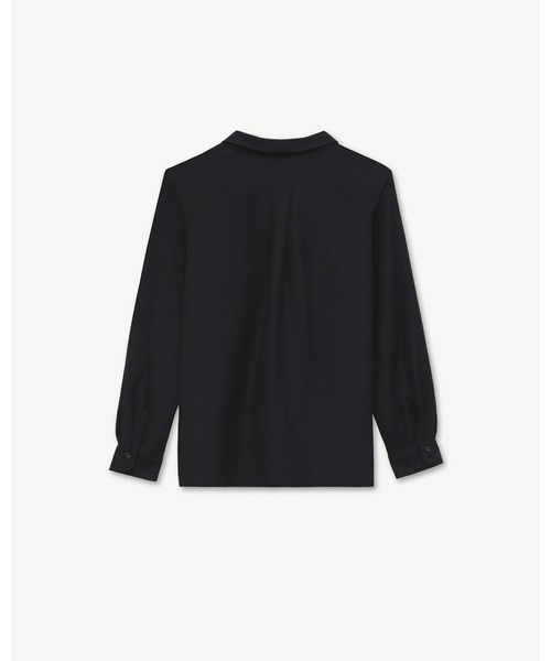 KENZO(ケンゾー)の「'KENZO Signature' ジップ オーバーサイズ シャツ(シャツ/ブラウス・メンズ・ブラック系その他・38/39)」の6枚目の写真