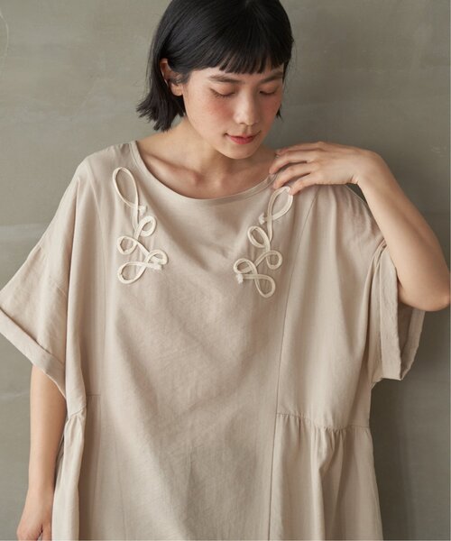 LBC(エルビーシー)の「コード刺繍ロングワンピース(ワンピース・レディース・ブラック/ベージュ/ブラウン・M)」の20枚目の写真