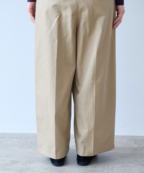 yuni(ユニ )の「master seed Cotton chino wrap pants(その他パンツ・レディース・ベージュ/アイボリー・M/S)」の19枚目の写真