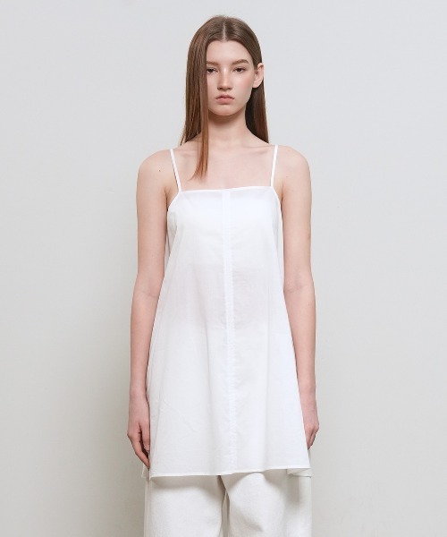GENERAL IDEA(ジェネラルアイデア)の「【GENERAL IDEA】コットン スリーブレス ワンピース / COTTON SLEEVELESS DRESS(ワンピース・レディース・ホワイト/ブラック/ミント・L/M/S)」の16枚目の写真