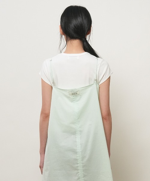 GENERAL IDEA(ジェネラルアイデア)の「【GENERAL IDEA】コットン スリーブレス ワンピース / COTTON SLEEVELESS DRESS(ワンピース・レディース・ホワイト/ブラック/ミント・L/M/S)」の6枚目の写真