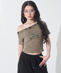 ナンバリング カモフラ Tシャツ トップス