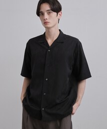 tk.TAKEO KIKUCHI（ティーケータケオキクチ）の「ジャカードボタニカルシャツ（シャツ/ブラウス）」