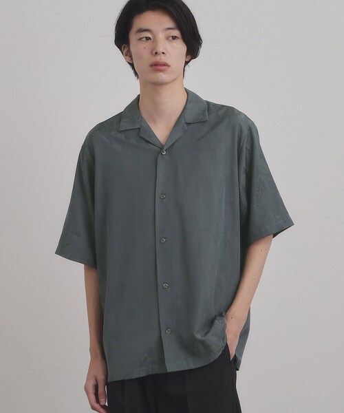 tk.TAKEO KIKUCHI（ティーケータケオキクチ）の「ジャカードボタニカルシャツ（シャツ/ブラウス・メンズ・ブラウン系その他/グレー/ブラック・04/03/02）」の17枚目の写真