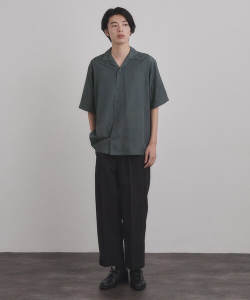 tk.TAKEO KIKUCHI（ティーケータケオキクチ）の「ジャカードボタニカルシャツ（シャツ/ブラウス・メンズ・ブラウン系その他/グレー/ブラック・04/03/02）」の18枚目の写真