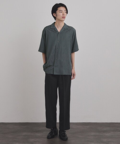 tk.TAKEO KIKUCHI（ティーケータケオキクチ）の「ジャカードボタニカルシャツ（シャツ/ブラウス・メンズ・ブラウン系その他/グレー/ブラック・04/03/02）」の19枚目の写真