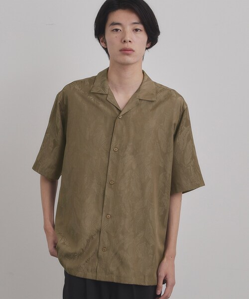 tk.TAKEO KIKUCHI（ティーケータケオキクチ）の「ジャカードボタニカルシャツ（シャツ/ブラウス・メンズ・ブラウン系その他/グレー/ブラック・04/03/02）」の21枚目の写真