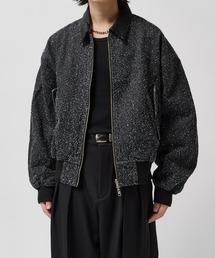 Lui's(���C�X)�̃A���C�[�u���f�j���{���o�[�W���P�b�g / Uneven Denim Bomber(�u���]��)