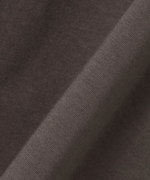 ketty(ケティ)の「【機能するミニマル服】ポンチョTシャツ(Tシャツ/カットソー・レディース・チャコールグレー/オフホワイト・M)」の10枚目の写真