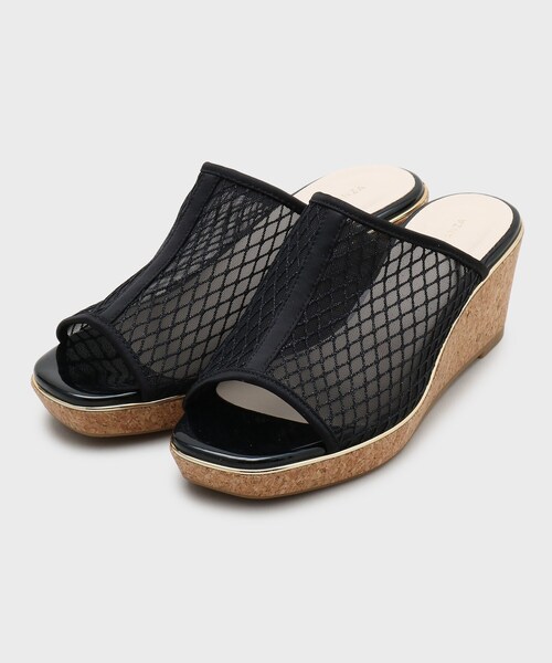 ESPERANZA(エスペランサ)の「チュールメッシュサンダル(サンダル・レディース・ベージュ系2/ブラック系2・M/S/LL/L)」の9枚目の写真