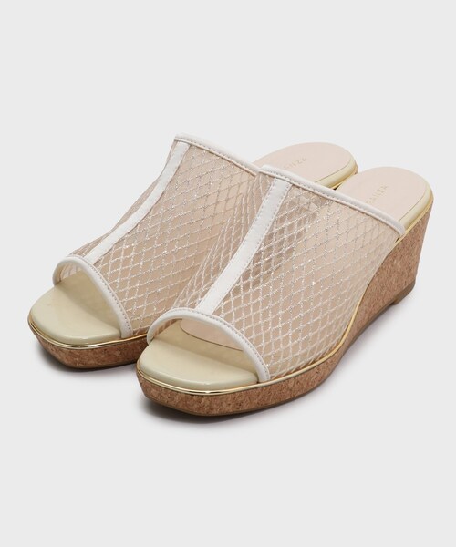 ESPERANZA(エスペランサ)の「チュールメッシュサンダル(サンダル・レディース・ベージュ系2/ブラック系2・M/S/LL/L)」の10枚目の写真