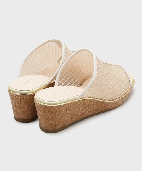 ESPERANZA(エスペランサ)の「チュールメッシュサンダル(サンダル・レディース・ベージュ系2/ブラック系2・M/S/LL/L)」の13枚目の写真