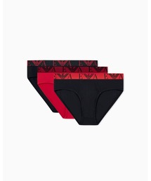 EMPORIO ARMANI（エンポリオアルマーニ）の「<オンライン限定>【エンポリオ アルマーニ】レギュラーフィット ジャージー ブリーフ 3枚セット（ブリーフ）」