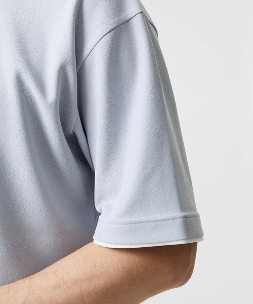 MICHEL KLEIN HOMME (ミッシェルクランオム)の「リラックスクルーネック半袖カットソー(Tシャツ/カットソー・メンズ・ホワイト/ブラック/ライトグレー・MEDIUM/X-LARGE/LARGE)」の11枚目の写真