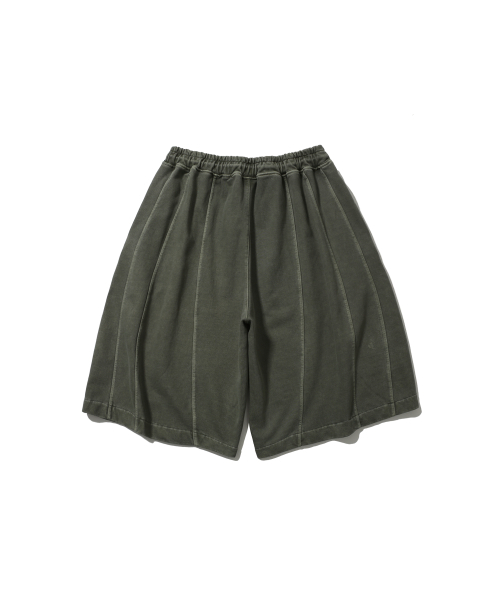 ANGLAN(アングラン)の「Iconic Pigment Sweat Half Pants - Green(その他パンツ・メンズ・その他・ONE SIZE)」の9枚目の写真