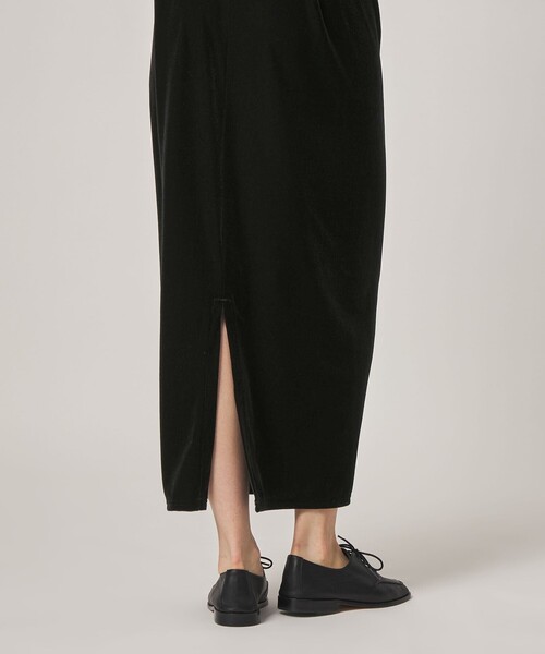 Steven Alan（スティーブンアラン）の「＜Steven Alan＞ベロア ストレート ロング スカート（スカート・レディース・オレンジ系その他/ブラック・S/M）」の11枚目の写真