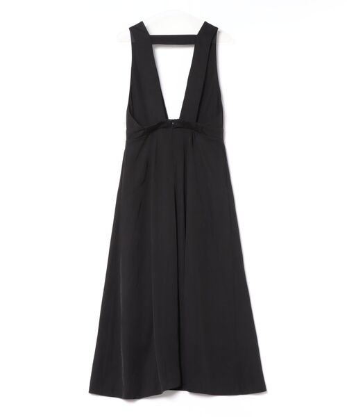 DRESSLAVE(ドレスレイブ)の「asetate twill pinafore dress(アセテートツイルピナフォアドレス)(ワンピース・レディース・ブラック/カーキ・38)」の19枚目の写真
