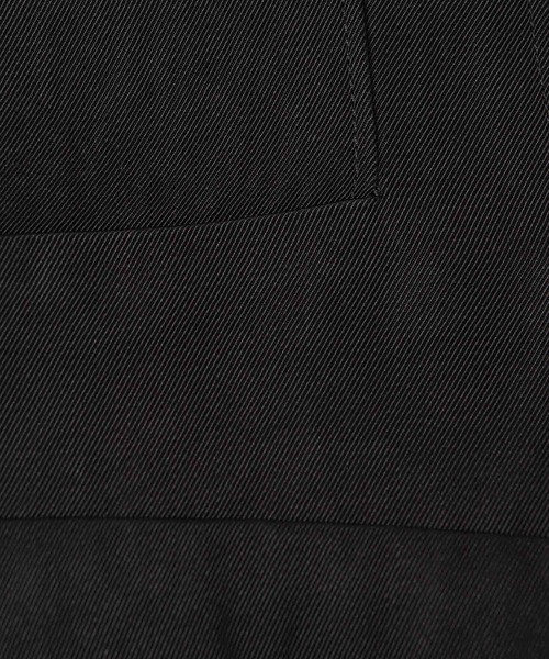 DRESSLAVE(ドレスレイブ)の「asetate twill pinafore dress(アセテートツイルピナフォアドレス)(ワンピース・レディース・ブラック/カーキ・38)」の16枚目の写真