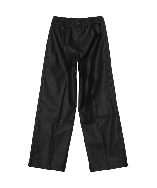 adidas(アディダス)の「FIREBIRD LOOSE PLEATHER PANT KU1806(その他パンツ・メンズ・ブラック・MEDIUM/SMALL)」の2枚目の写真