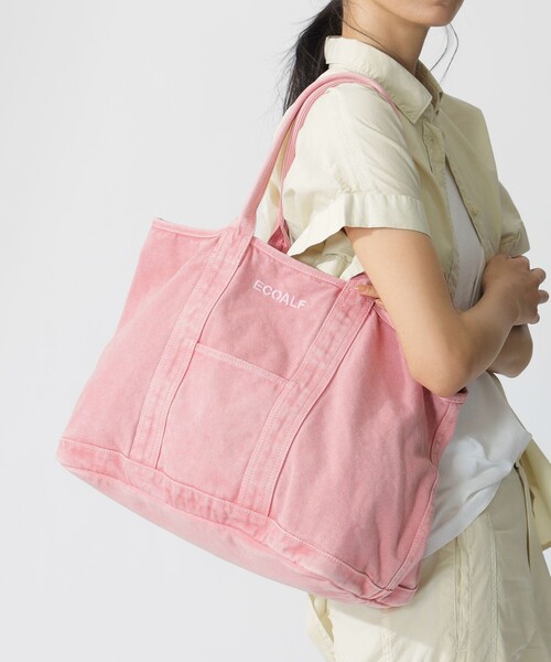 ECOALF（エコアルフ）の「PALMS トート / PALMS MEDIUM BAG UNISEX（トートバッグ・レディース・ライトピンク/ブルー系その他7・FREE）」の7枚目の写真