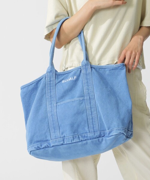ECOALF（エコアルフ）の「PALMS トート / PALMS MEDIUM BAG UNISEX（トートバッグ・レディース・ライトピンク/ブルー系その他7・FREE）」の8枚目の写真