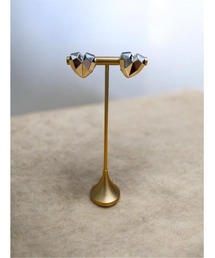 【Flower】カットハートピアス(MA)