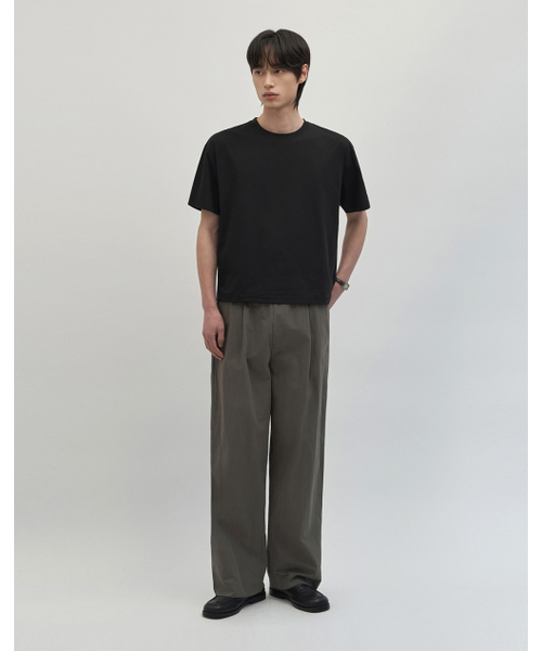 WORK ON BODY OFF（ワークオンボディオフ）の「クーラ セミワイド コットンバンディングパンツ [カーキ]（その他パンツ・メンズ・カーキ・MEDIUM/LARGE/X-LARGE）」の4枚目の写真