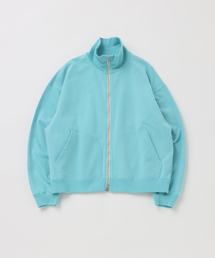 【FOLL / フォル】antique washed nep sweat zip jacket