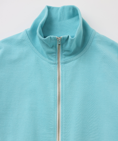 UNFOLLOW(アンフォロー)の「【FOLL / フォル】antique washed nep sweat zip jacket(その他アウター・メンズ・ブルー系その他/ブラック・3/2)」の3枚目の写真